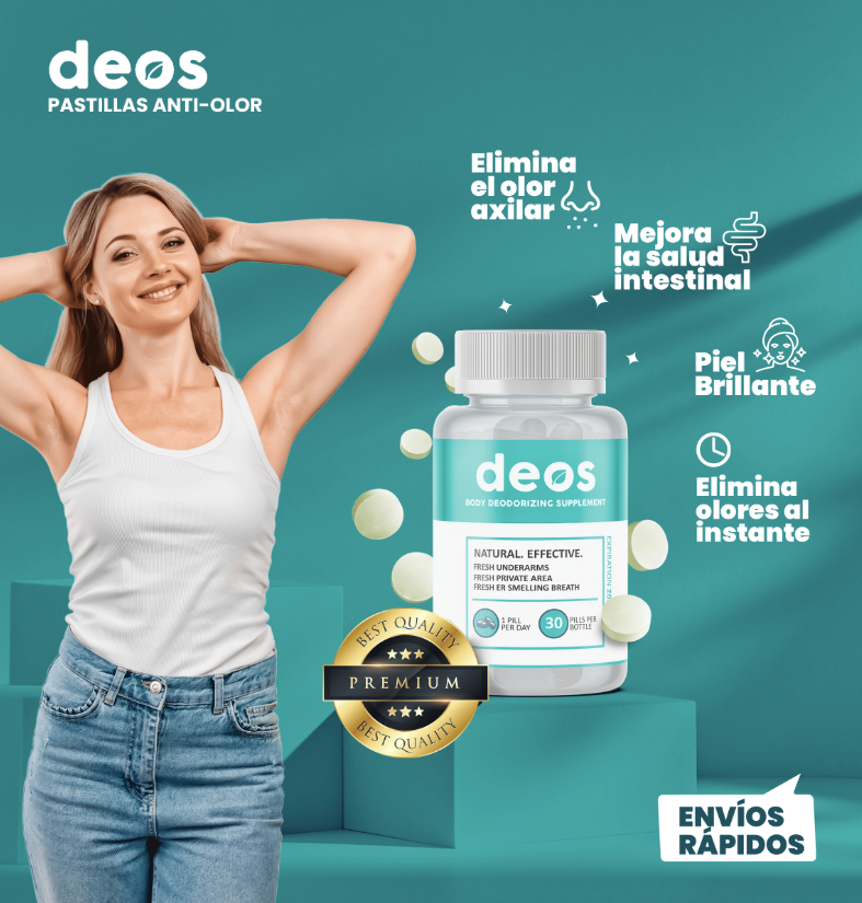 Desodorante Interno DEOS | Solución natural para el mal olor